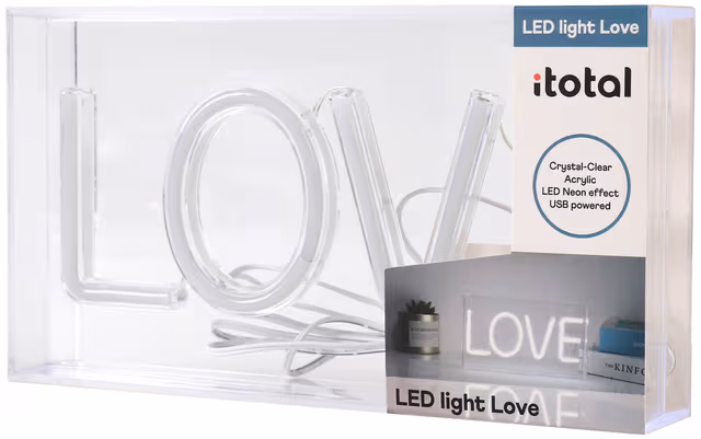 iTotal LED-lampa (Love)