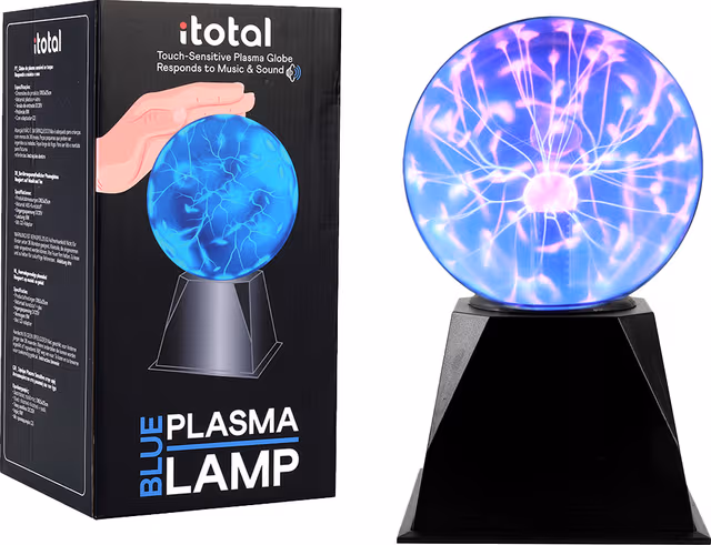 iTotal plasmalampa (lila, svart)