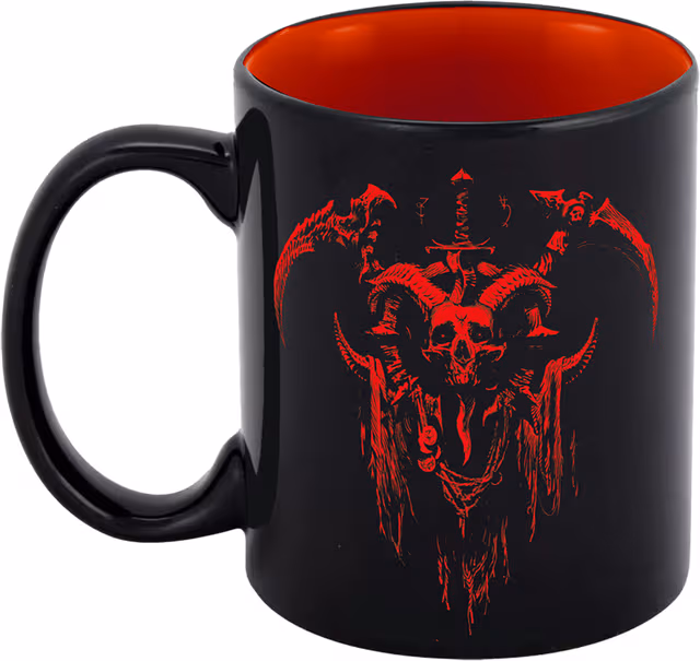 Blizzard Diablo IV Necromancer sigil mugg
