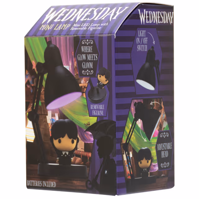 Blue Sky Studios Wednesday Mini LED-lampa med figur