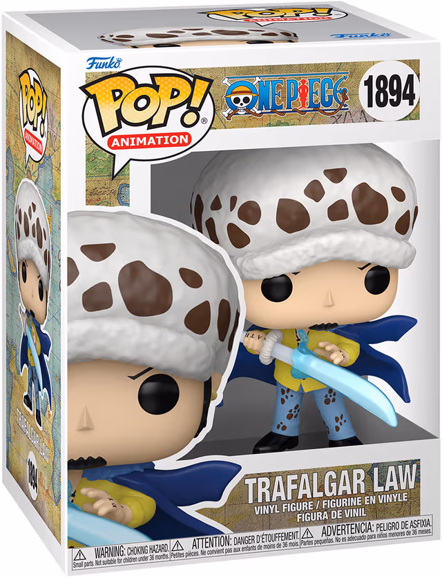 Funko! - POP Vinyl OP- Law w/Blue Anesthesia - Figur