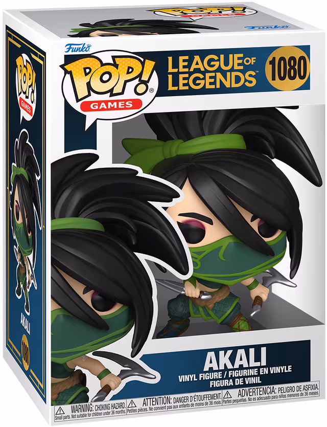 Funko POP League of Legends actionfigur (Akali)