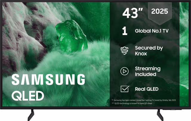Samsung 43” Q7F3 4K QLED Smart TV (2025)