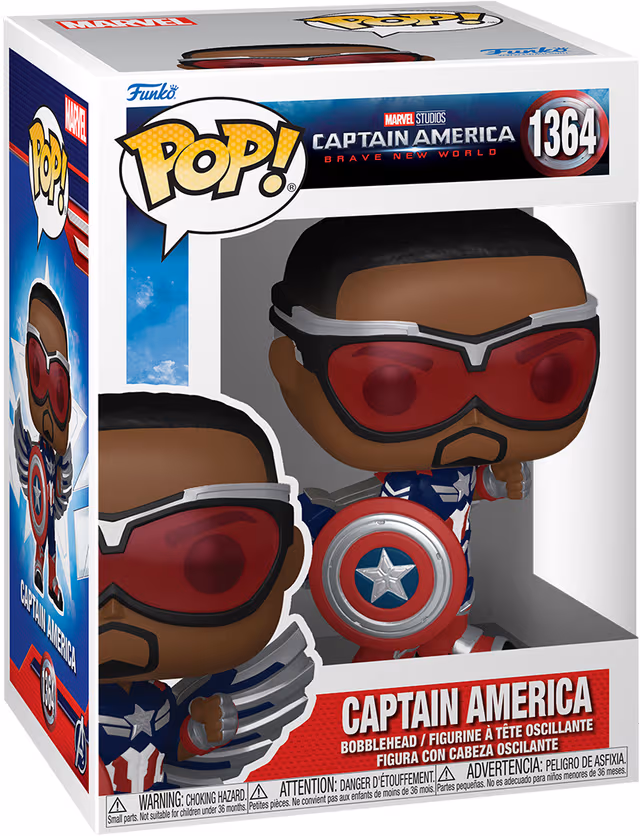 Funko Pop! Marvel Captain America: BNW actionfigur (Captain America)