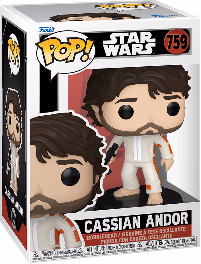 Funko Pop! Star Wars Andor S2 actionfigur (Cassian Andor)