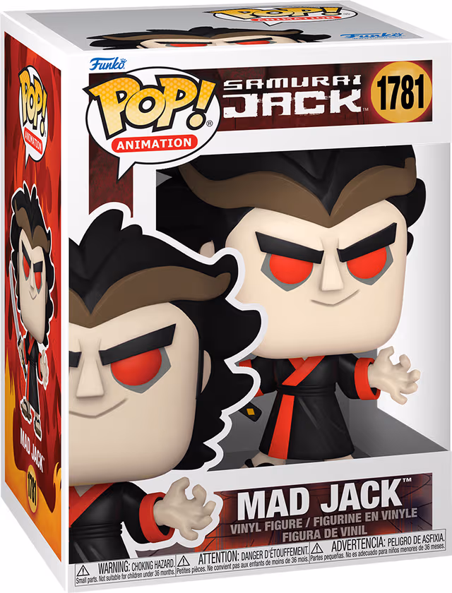Funko POP Samurai Jack actionfigur (Mad Jack)