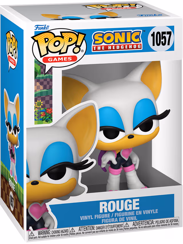 Funko! - Pop! Sonic the Hedgehog Rouge 10cm - Figur