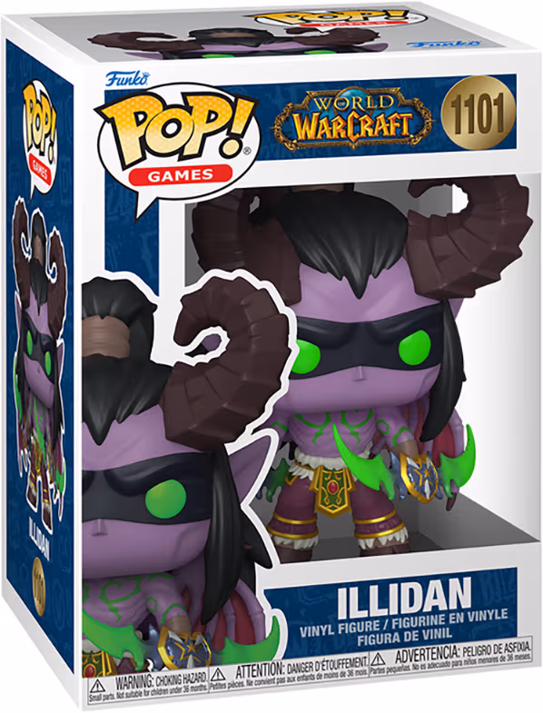 Funko! - POP Vinyl WoW Illidan w/Chase