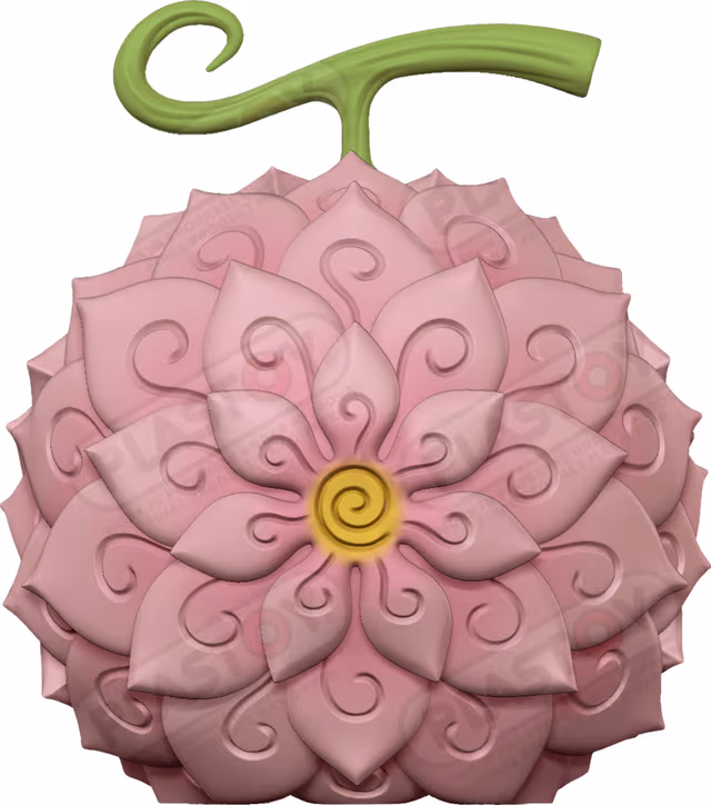 Plastoy One Piece sparbössa (Flower-Flower Fruit)