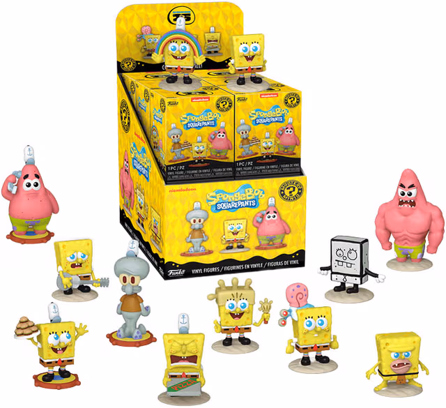 Funko! - Funko Mystery Minis SpongeBob CDU