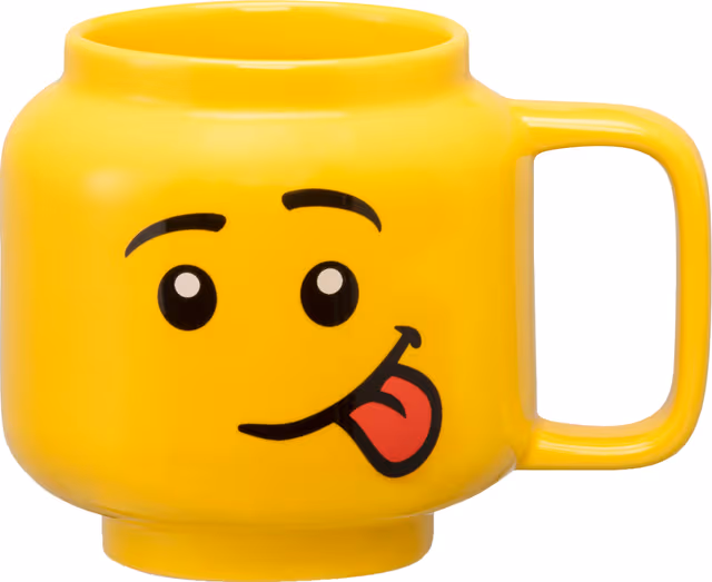 LEGO Minifigure Head mugg (silly)