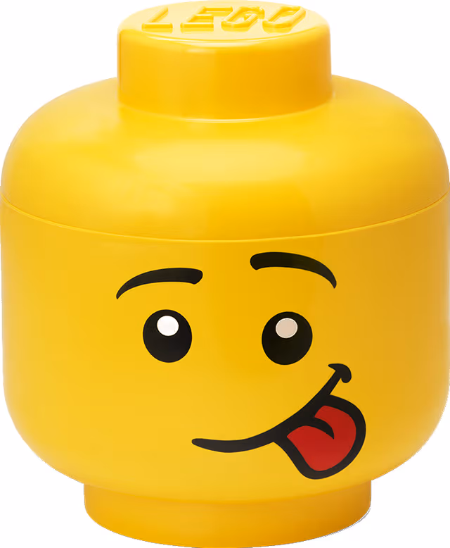 LEGO large förvaringslåda (Silly Head)