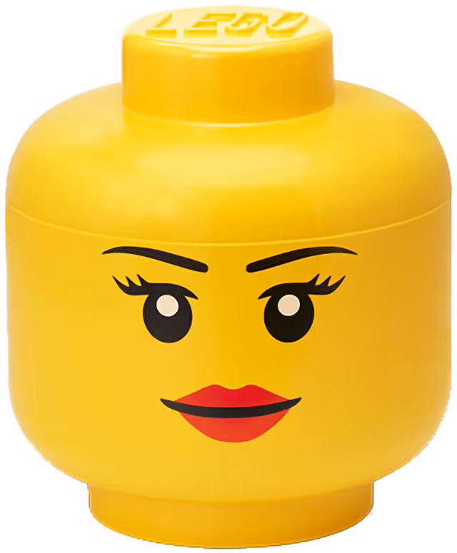 LEGO mini förvaringslåda (Girl Head)