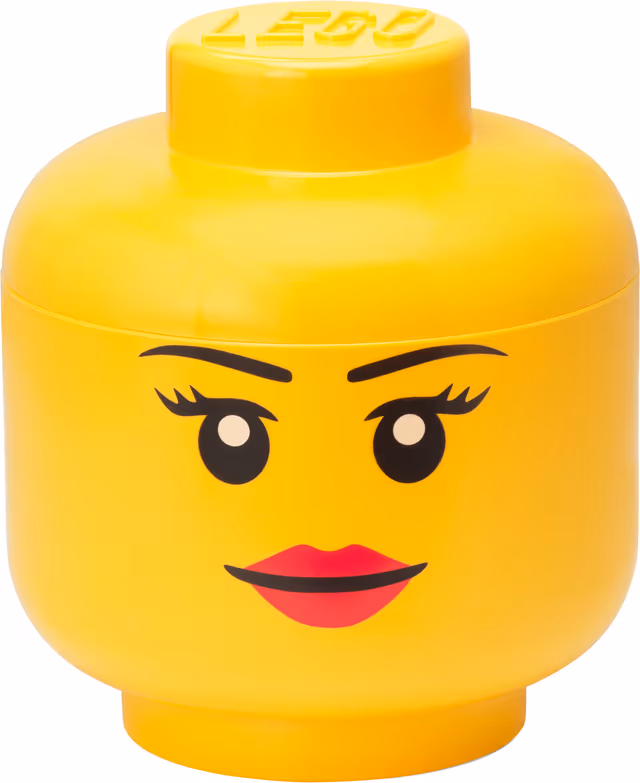 LEGO large förvaringslåda (Girl Head)