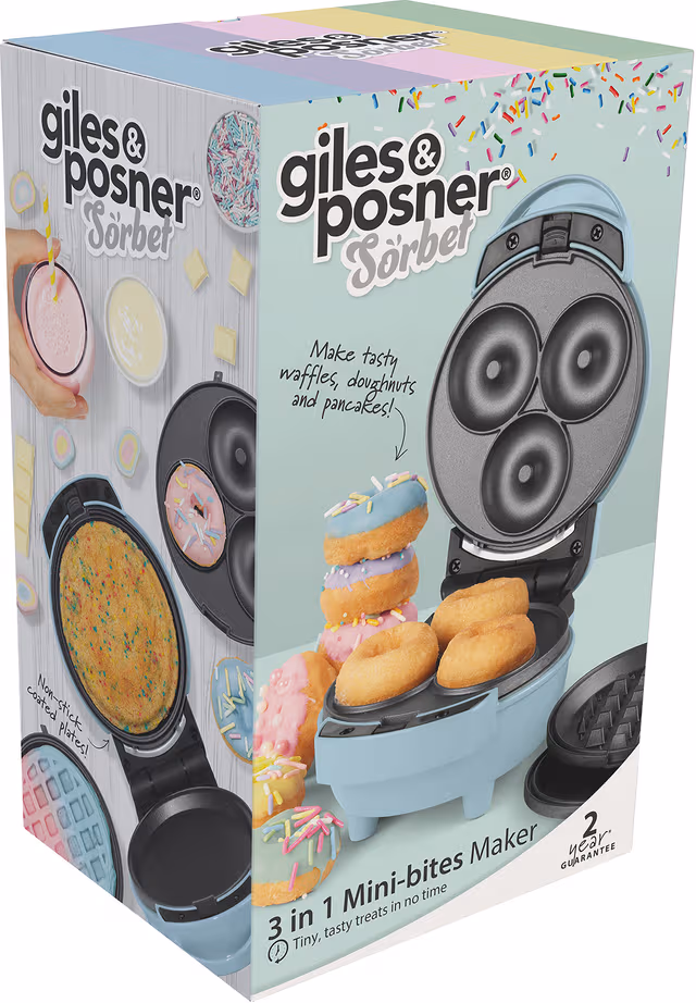 Giles & Posner 3-i-1 Mini bites-makare 500021