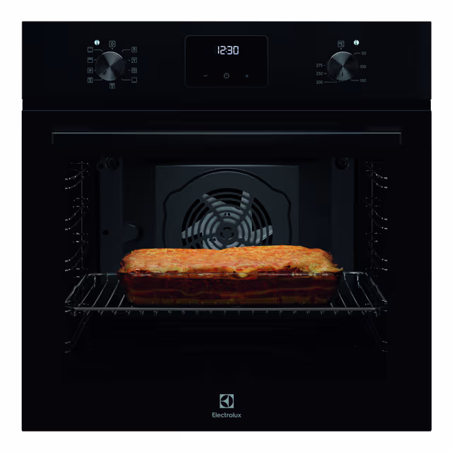 Electrolux Serie 300 Inbyggnadsugn OOB308NB (svart)