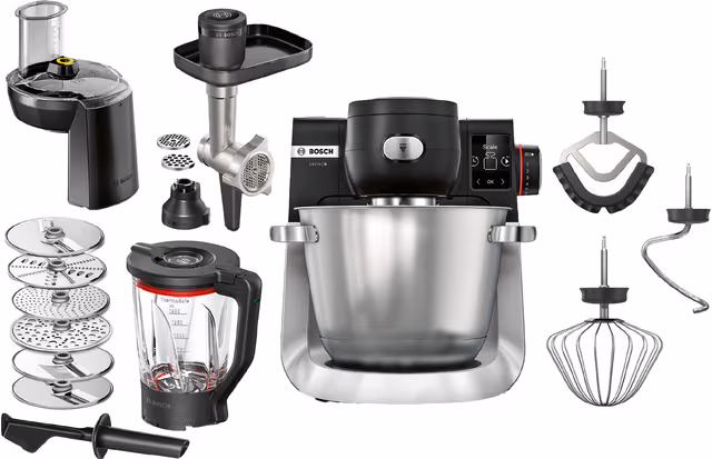 Bosch Series 6 köksmaskin MUMS6ZS34 (svart)