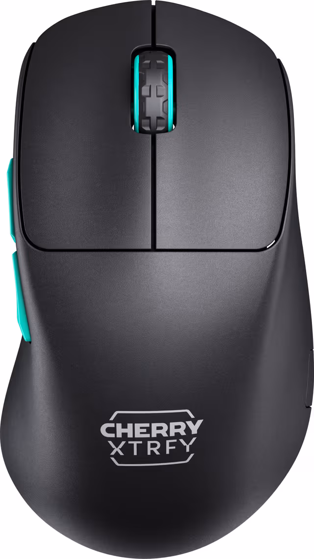 Cherry Xtrfy M64 - Mouse - Optic - 5 knappar - Svart