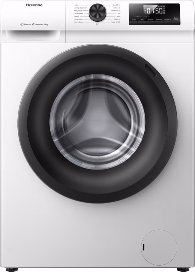 Hisense Tvättmaskin WF1Q8041BW (8kg)
