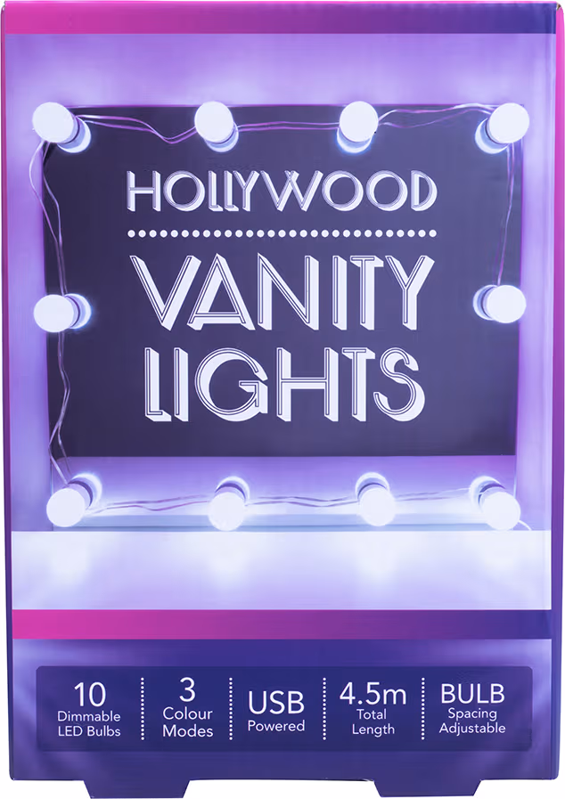 Fizz Creations Hollywood sminklampa