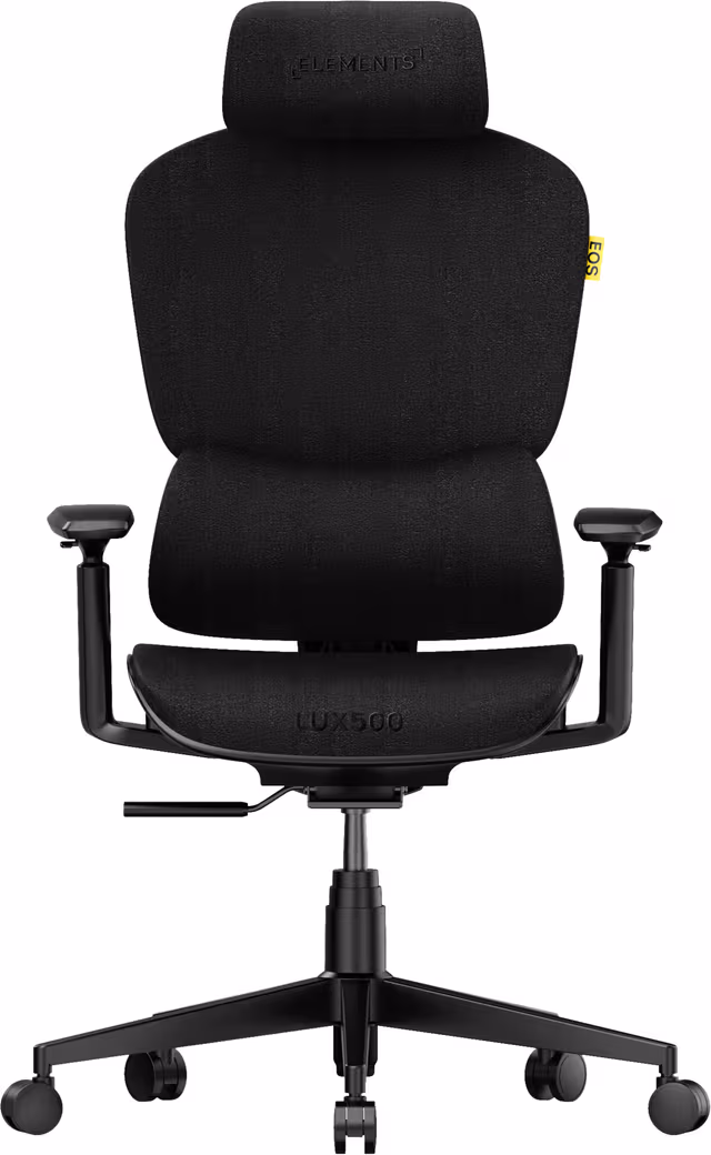 Elements LUX 500 mjuk tyg gamingstol (grå)