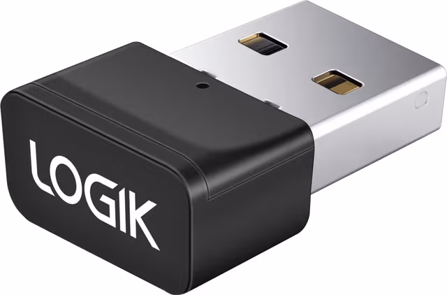 Logik Bluetooth-adapter med USB-C-adapter