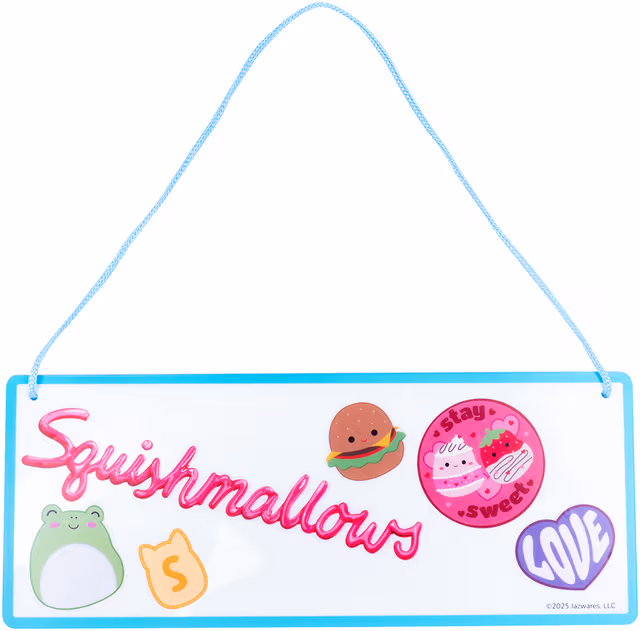 Fizz Creations Squishmallows rumsskylt