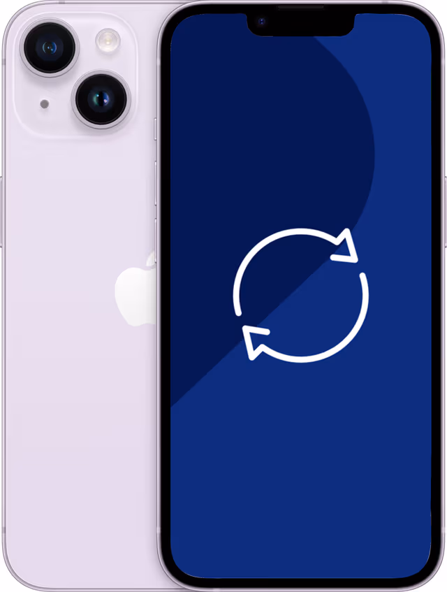 Begagnad iPhone 14 – 5G smartphone 128GB Purple