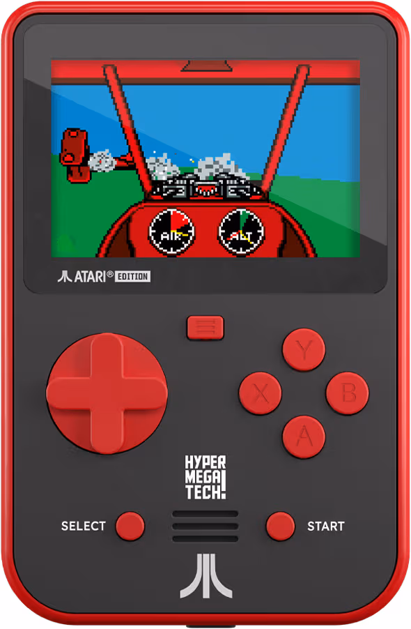 HyperMegaTech Atari Super Pocket bärbar spelkonsol