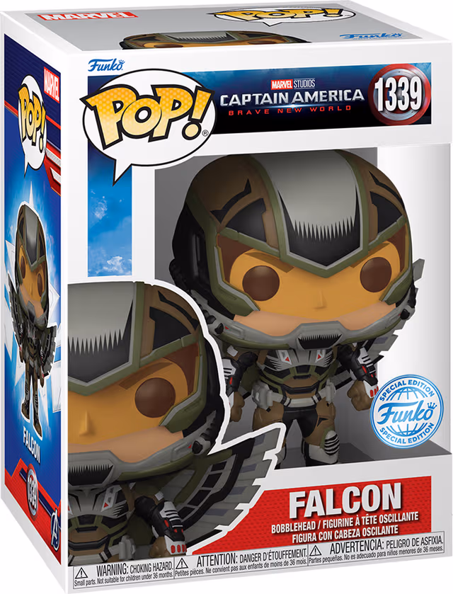 Funko! - Pop! Captain America: Brave New World Falcon 10cm - Figur