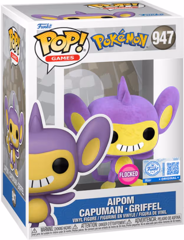 Funko POP Pokémon actionfigur (Aipom Capumain)