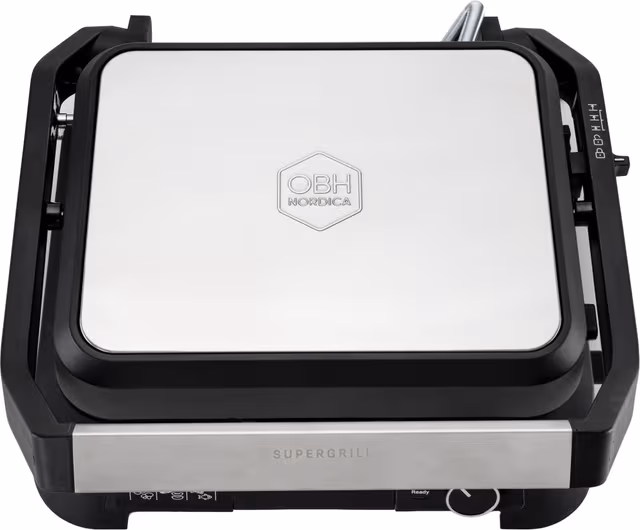 OBH Nordica SuperGrill 3in1 Stainless steel