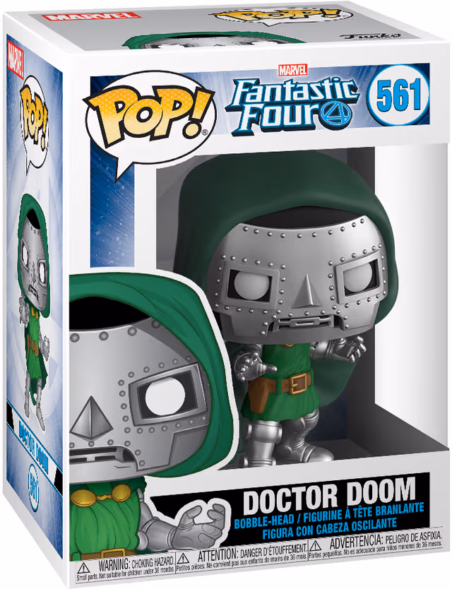 Funko! - Funko POP Marvel: Fantastic Four Doctor Doom