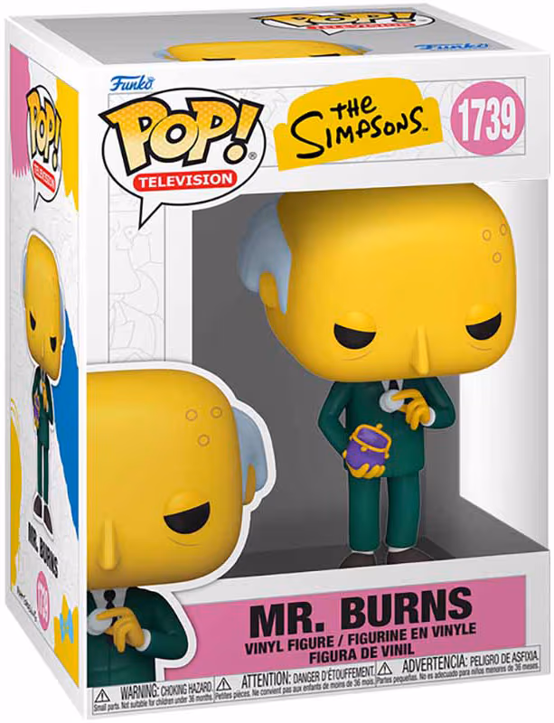 Funko Simpsons actionfigur (Mr. Burns)
