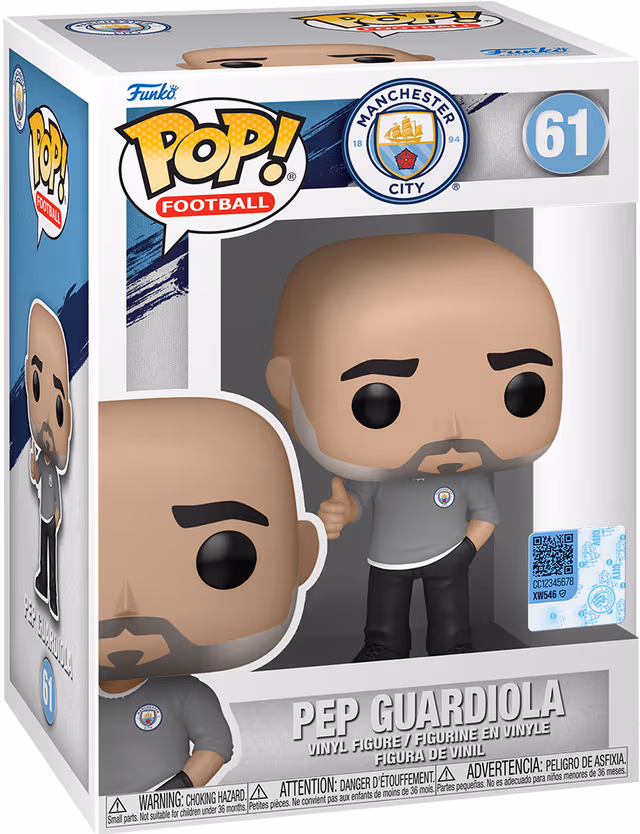 Funko POP Manchester City action figure (Pep Guardiola)