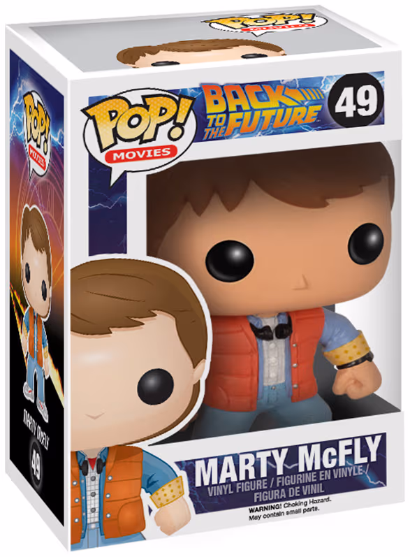 Funko POP Back To The Future actionfigur (Marty McFly)