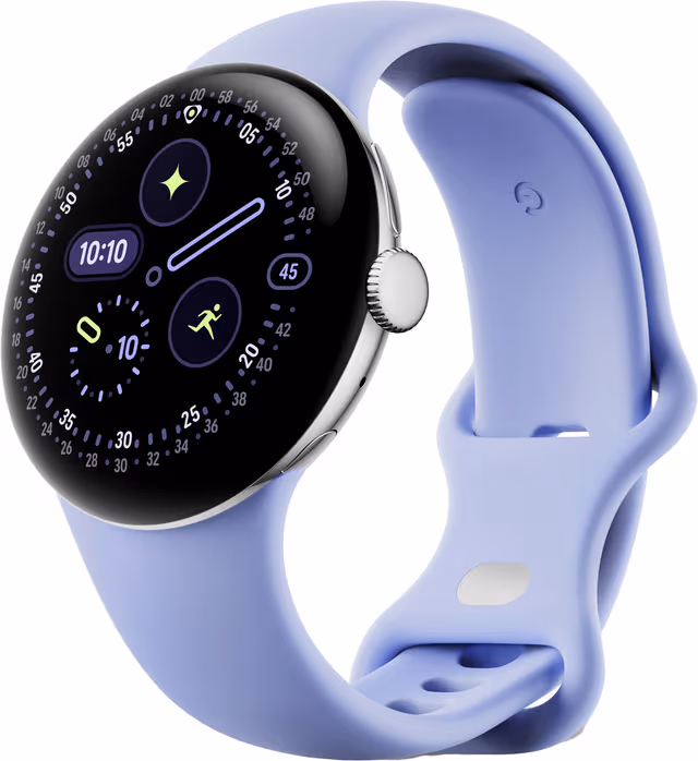 Google Pixel Watch 4 smartklocka 41mm LTE (iris/silver)