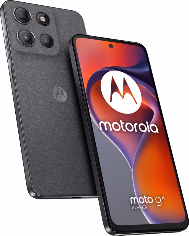 Motorola Moto G15 Power smartphone 8/256GB (grå)