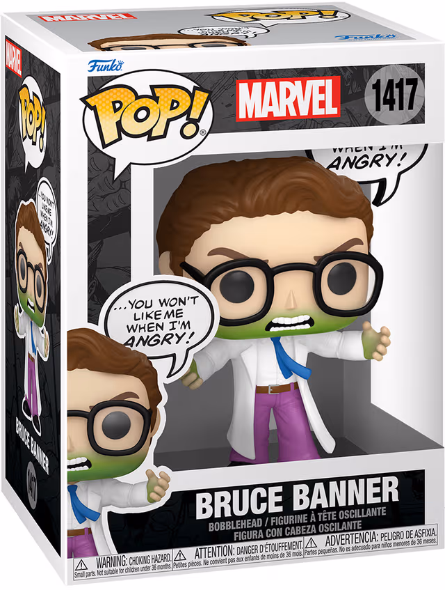 Funko Marvel actionfigur (Bruce Banner)