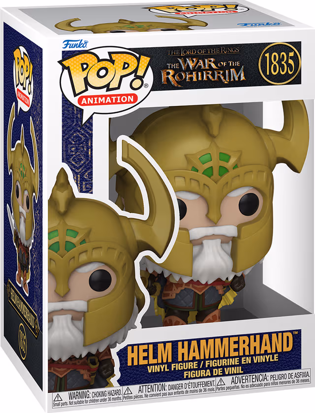 Funko! - Pop! the Lord of the Rings: the War of the Rohirrim Helm Hammerhand 10cm - Figur