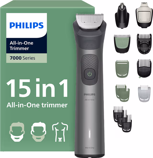 Philips All-in-One Series 7000 multigroomer MG7921/15 (grå)