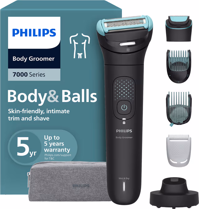 Philips 7000 Series kroppstrimmer BG7475/15 (Deep black)