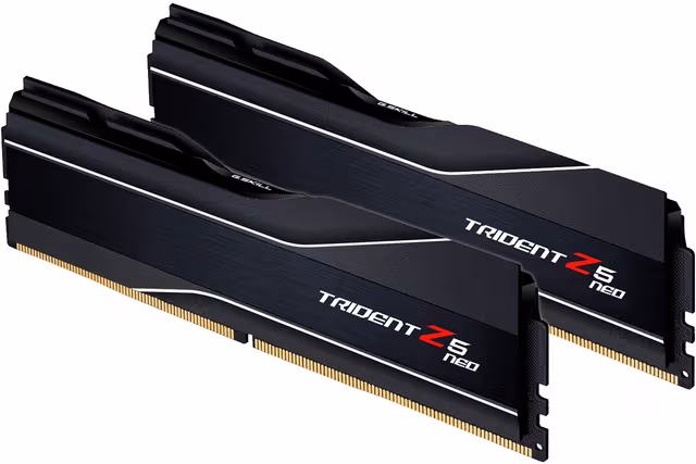 G.Skill Trident Z5 Neo DDR5-6000 - 64GB - CL30 - Dual Channel (2 pcs) - AMD EXPO - Svart