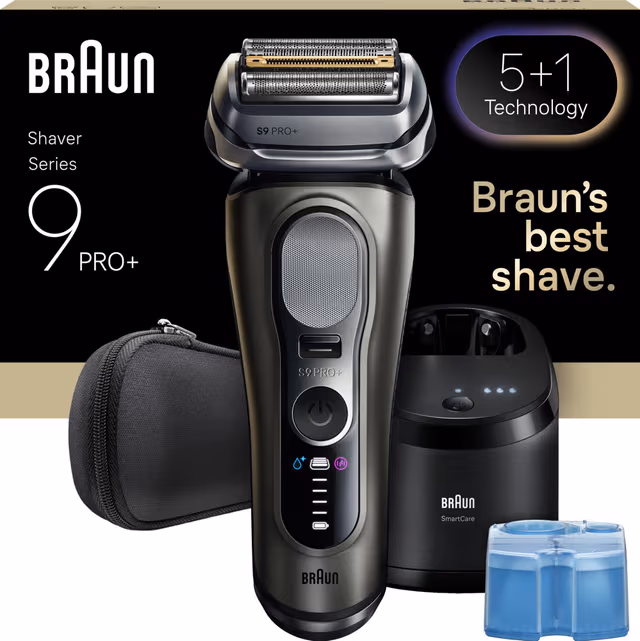 Braun Series 9 PRO+ rakapparat 9655cc (grå)