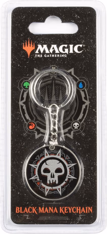 Konix Magic The Gathering nyckelkedja (Black Mana)
