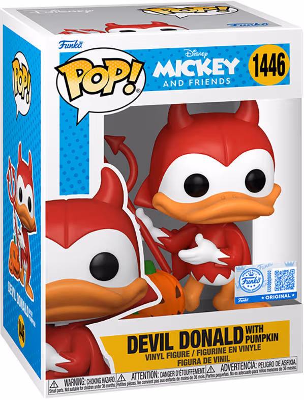 Funko! - POP Vinyl Disney Devil Donald w/Chase