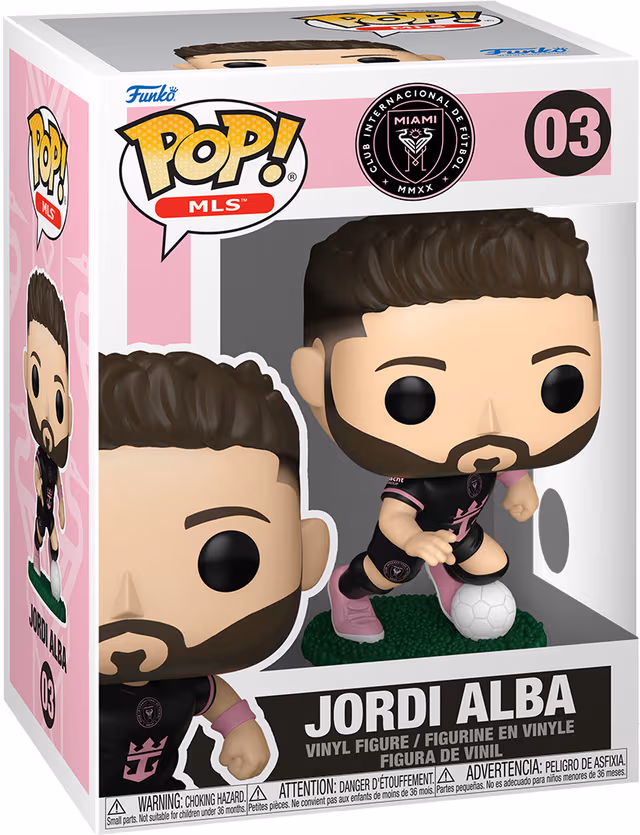 Funko POP Inter Miami actionfigur (Jordi Alba)