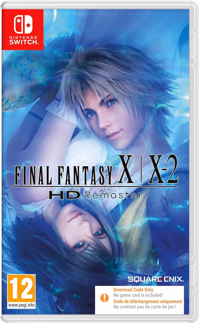 Final Fantasy X/X-2 HD Remaster (Code in a Box) - Nintendo Switch - RPG