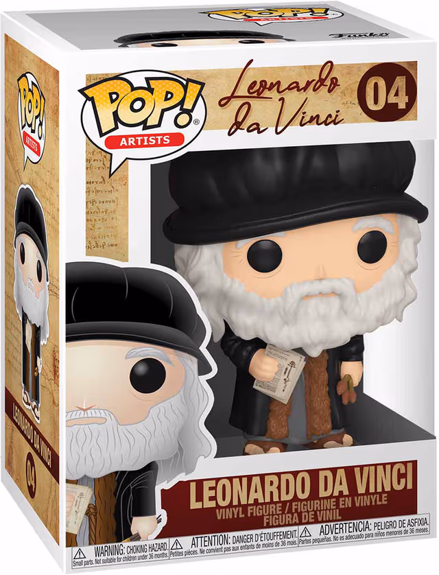 Funko Leonardo Da Vinci actionfigur
