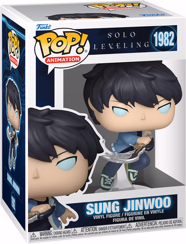 Funko! - Funko POP Vinyl Solo Leveling Sung Jinwoo w/Chase